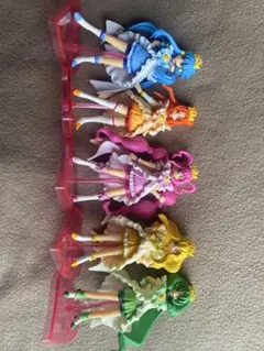 【在庫処分】スマイルプリキュア 6体セット キューティーフィギュア　まとめ売り