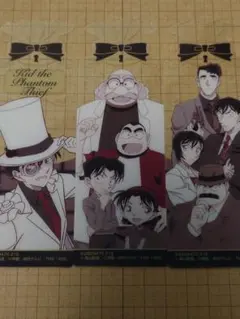 名探偵コナン　クリアブックマークセット