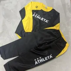ATHLETA ピステ上下 黒/黄150