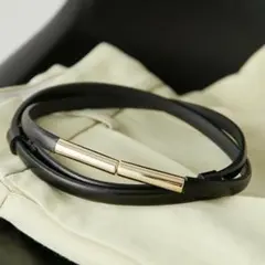 【新品】GALLARDAGALANTE スティックナローベルト　ブラックのサムネイル