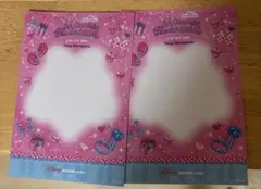 ディズニーリゾートライン スタンプラリー ミニーのファンダーランド 台紙　未使用