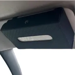 m*o様 【新品】 箱ごと入る 車用 ティッシュケース カー用品 ブラック PU