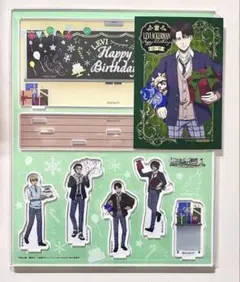 進撃の巨人 リヴァイ バースデー アクリルジオラマ バースデーカード メディコス