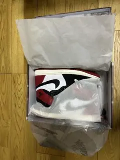 【新品未使用】Air Jordan 1 Black Toe Reimagined