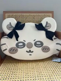 リボン付き モモンガ低反発クッション