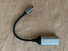 変換アダプタ Type-C （オス） to LAN RJ45（メス）有線接続