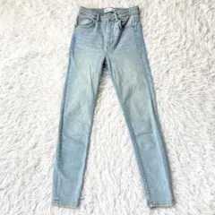ZARA スキニーパンツ デニムパンツ レディース ライトブルー 10