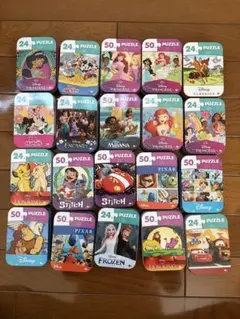 モアナ・ペッパピッグ・パウパトロール ジグソーパズルセット全部で17 