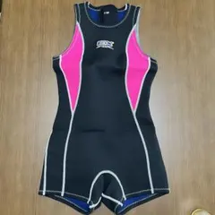 ウォームスーツDCN 保温水着 ５分丈　女性用サイズ１５M ワンピース ウォームスーツDCN 保温水着 5分丈 女性用サイズ15M