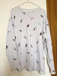 Gelato Pique ペンギン柄長袖ルームウェア