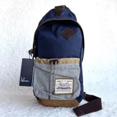 ★激レア★タグ付き！【マスターピース × フレッドペリー】ボディバッグ 未使用品