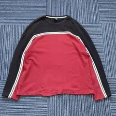 00s OLD GAP ラグラン サーマル 長袖Tシャツ カットソー ギャップ