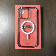 casetify iPhone14promax ブラッククリアインパクトケース