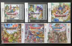 【箱・説明書付き】ドラゴンクエスト　Ⅳ・Ⅴ・Ⅵ・Ⅶ・Ⅷ・XI　6点　動作確認済み