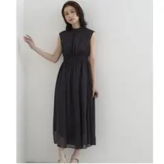 ☆美品☆ natural beauty basic ノースリーブロングワンピース