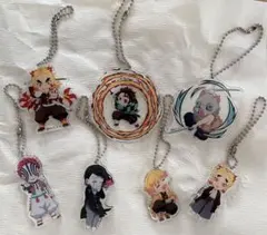 劇場版 鬼滅の刃 無限列車　アクリルチャーム 7個セット