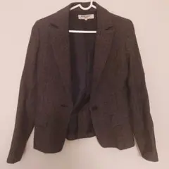 NATURAL BEAUTY BASIC テーラードジャケット S グレー系