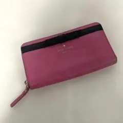 kate spade ♡ピンクレザー♡リボン長財布