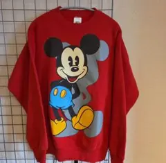 90s　オフィシャルミッキーマウス グラフィック スウェット　ビンテージ
