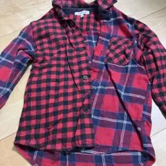 グローバルワーク　ネルシャツ　サイズL