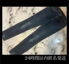 スキニー　デニム　64 GU ストレッチ　Gパン　紺色