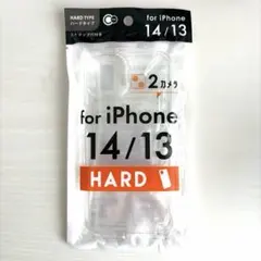 iPhone 14/13 ハードケース 2カメラ対応