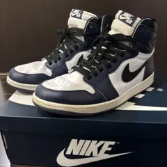 NIKE Air Jordan 1 ネイビー/ホワイト/ブラック