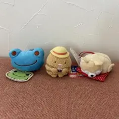 すみっコぐらし　おへやのすみでたびきぶん　とんかつ　かえる　豆しばマスコット