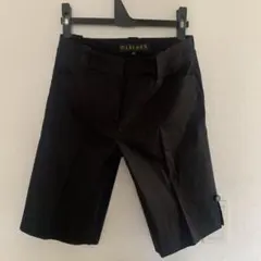 CLATHAS ブラックショートパンツ サイドスリット