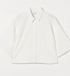 【マルゥ ユナイテッドアローズ】5分袖 ショート シャツ