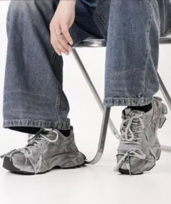 USED加工ダッドスニーカー