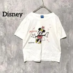 Disney ミニーマウス プリント Tシャツ　キッズ　綿100 ランド　シー