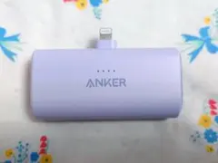 【新品未使用・箱なし】Anker Nano Power Bank パープル