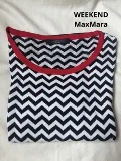 WEEKEND MaxMara総柄　サマーニット