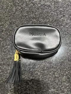 MURUA ポーチ ブラック タッセル付きのサムネイル