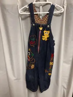ミキハウス　デニムオーバーオール
