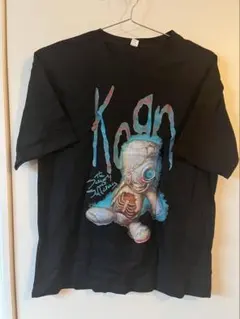 Korn キャラクターグラフィック Tシャツ XXL ブラック