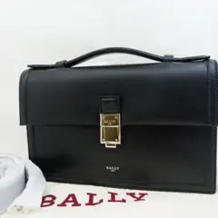 【未使用級】バリー クラッチバッグ 2way ショルダー レザー 黒 ロック