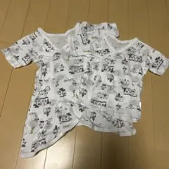 ムーミン　短肌着　長肌着　2枚セット