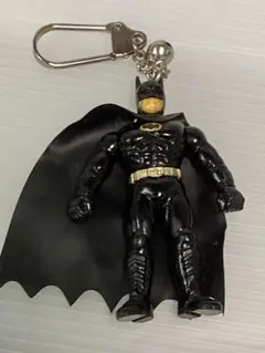 当時物 BATMAN バットマン フィギュア キーホルダー 約7cm マント付き