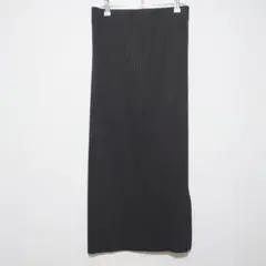 NOBLE ノーブル AWトタンテレコタイトスカート ロング スリット