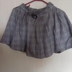 PINK LATTE チェック柄 ハーフパンツ　150