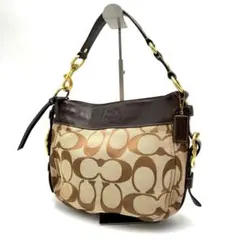 コーチ COACH シグネチャー ショルダーバッグ ワンショルダー キャンバス