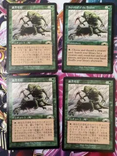適者生存 日本語版 マジックザギャザリング MTG 適者生存 日本語版 マジックザギャザリング ① - メルカリ