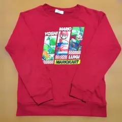 マリオカート 長袖カットソー 赤
