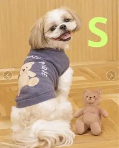 ジェラートピケ 【CAT&DOG】ベアジャガードプルオーバーSサイズ