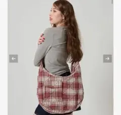 チェック柄 ショルダーバッグ TINA：JOJUN