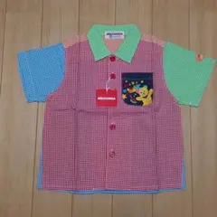 新品★ミキハウス★mikihouse 半袖シャツ★90cm★ブラウス