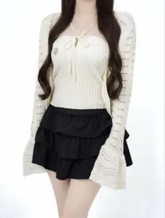 定価以下 Dida pleats flare skirt ANDMARY - メルカリ