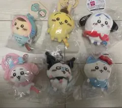 ちいかわ×サンリオキャラクターズ ぷちミニマスコット 6点セット
